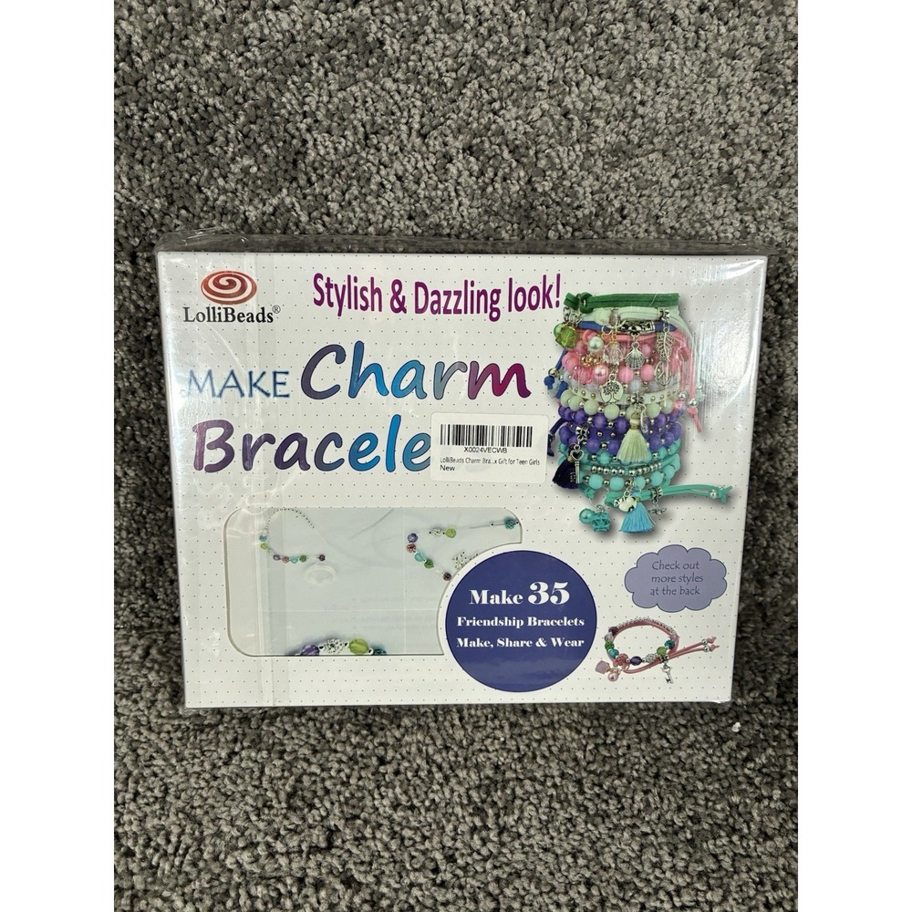 Lollibeads Charm Bracelet Sets For Girl Makes 35